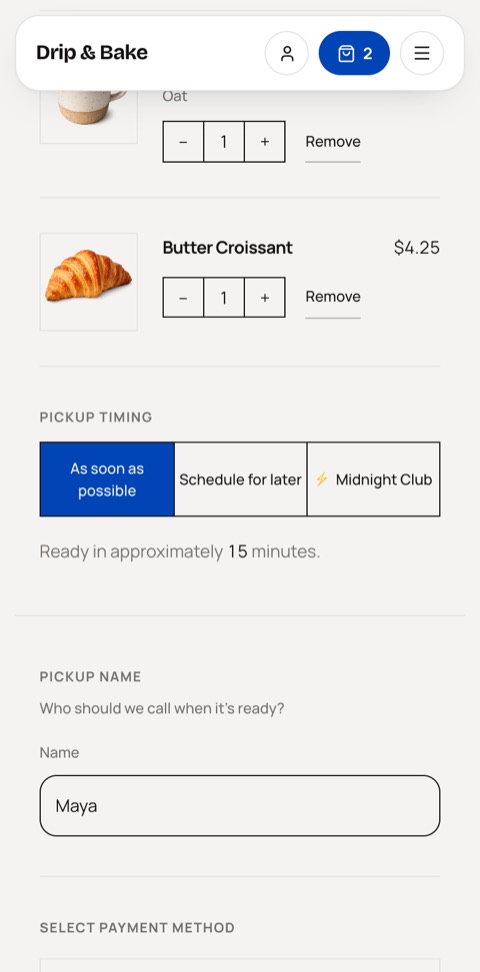 The longer ready time a customer is quoted during a rush