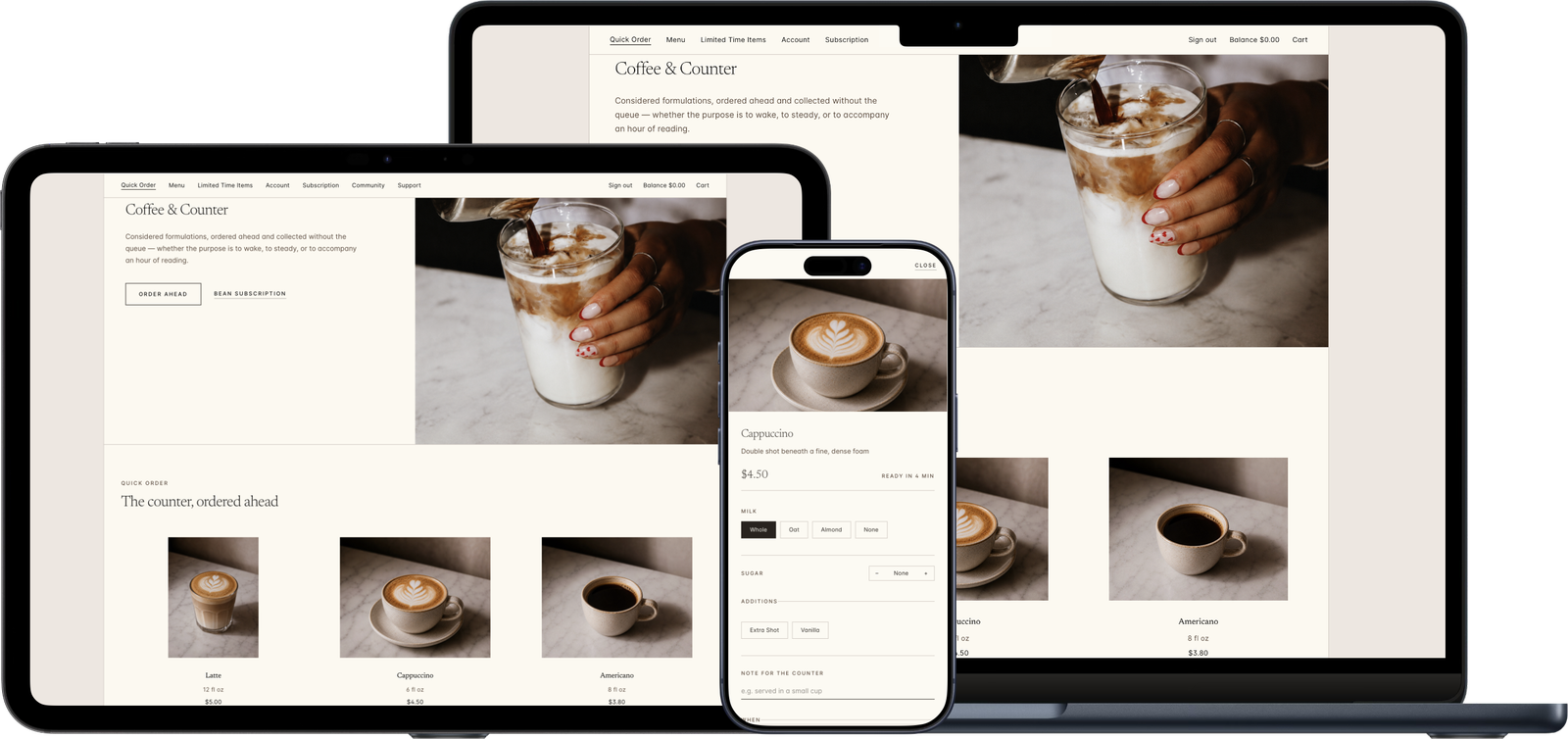 Netsai theme shown in the Drip & Bake app